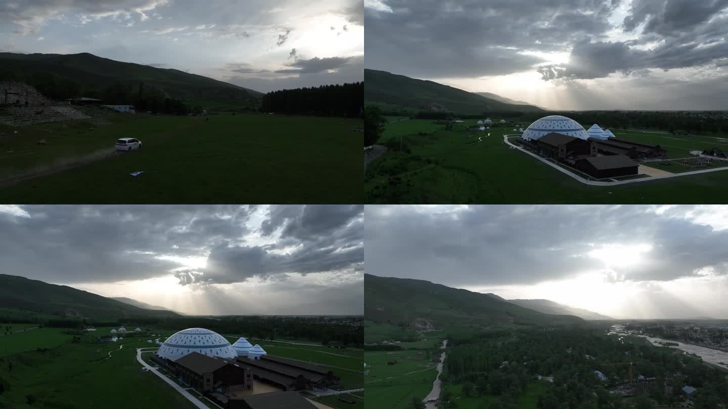 新疆日落