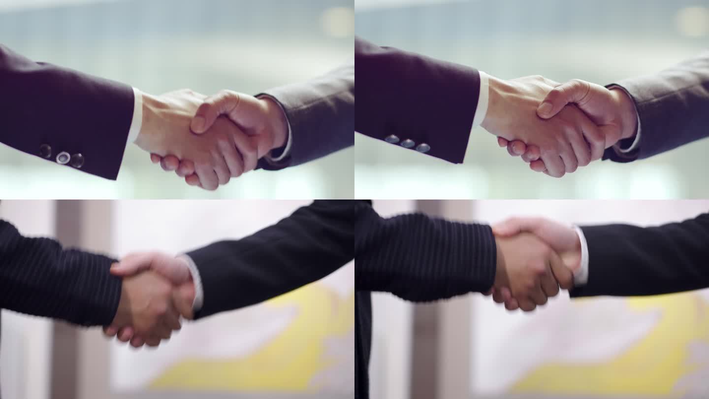 商务合作握手