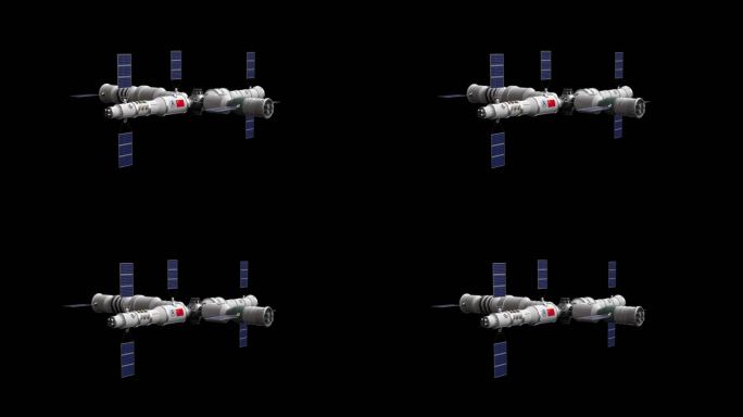 中国卫星中国空间站 -带通道