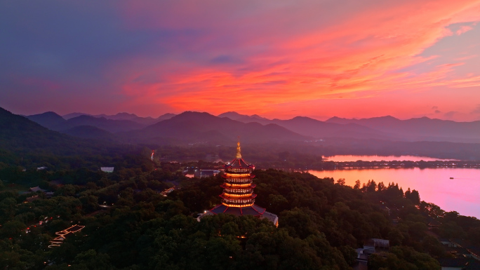 杭州山水地标城市宣传片