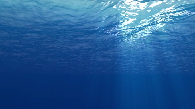 【AE工程】水下光影海底世界带插件