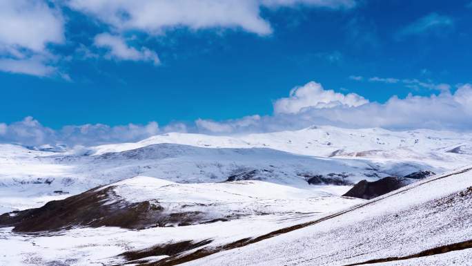 雪山延时