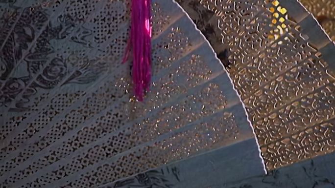 古扇 纸扇 匠人