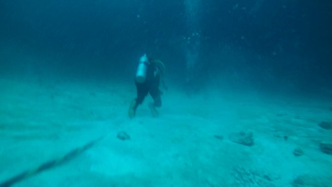 海边度假 深水潜水 沙滩玩耍