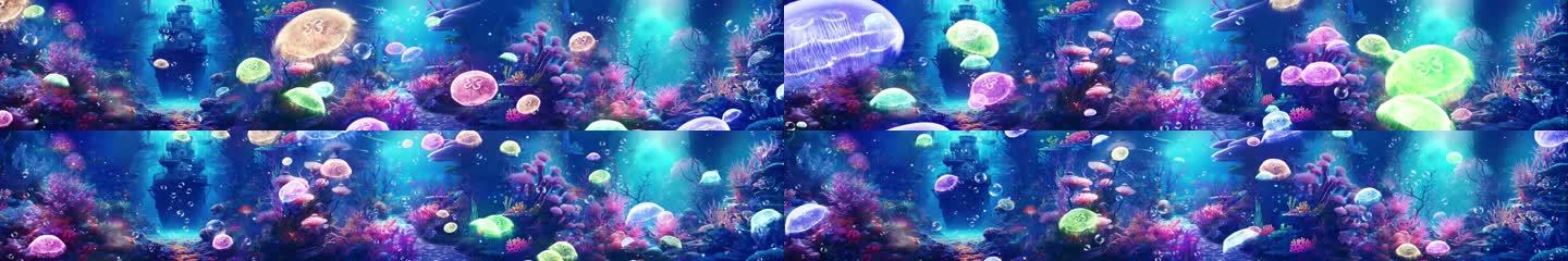 海底世界水母