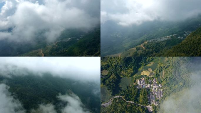 大山里的农村