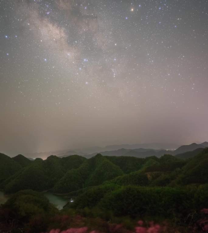 4K夏季星空延时【可商用】