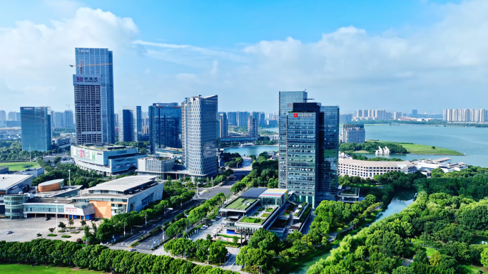 苏州工业园区2023最新航拍5K 02