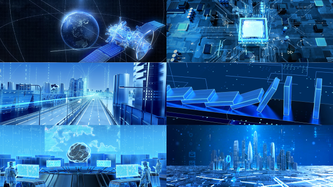 科技地球虚拟智慧城市穿梭C4D+AE