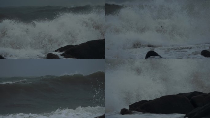 奔腾海浪-高速摄影