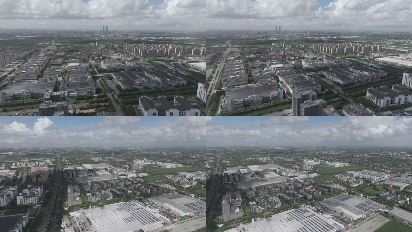 4K原素材-上海康桥工业区、昌硕科技