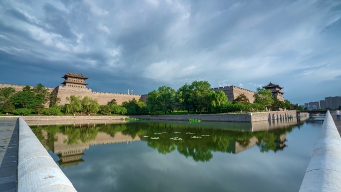 大同 平城 古城  城楼 城门  钟楼