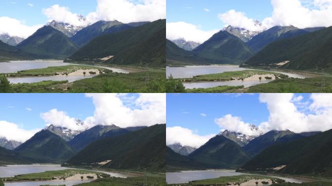 西藏林芝多雄拉雪山