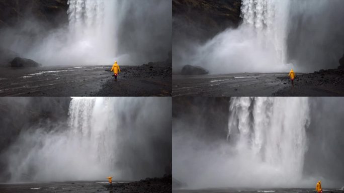 冰岛黄金大瀑布