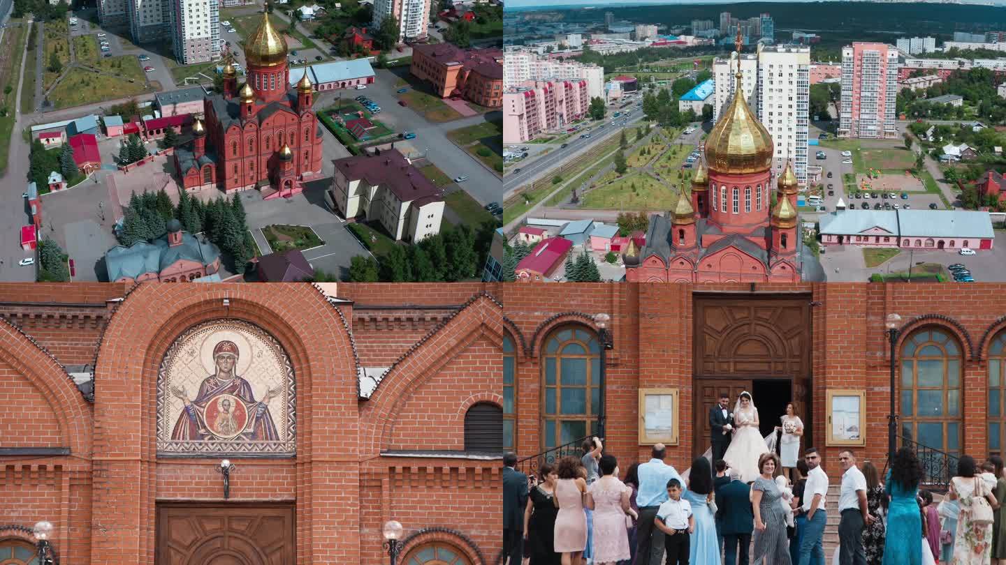 俄罗斯 教堂 婚礼