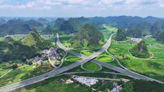 【4K超清】中国最美高速广西靖西合那高速