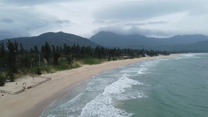 广东深圳东西涌沙滩海边