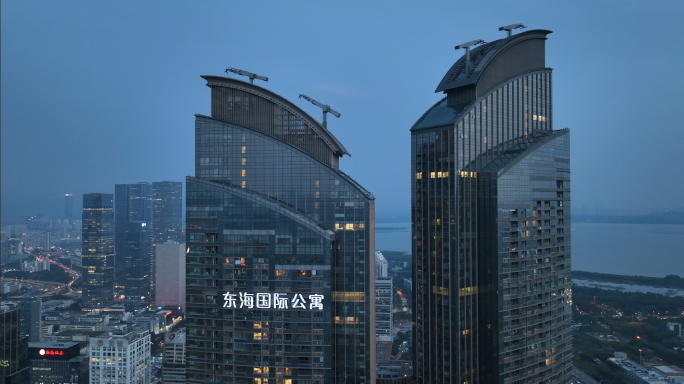 4K深圳超级豪宅东海国际公寓航拍