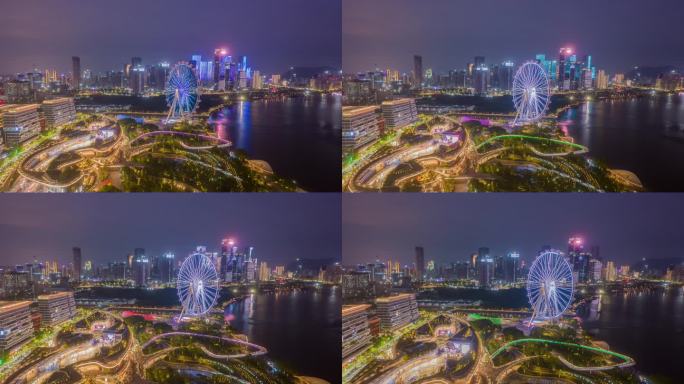深圳欢乐港湾夜景