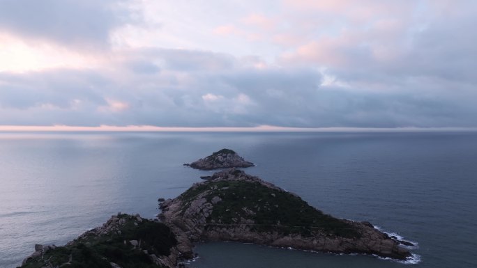4K航拍海岛 自然风光 温州南麂列岛