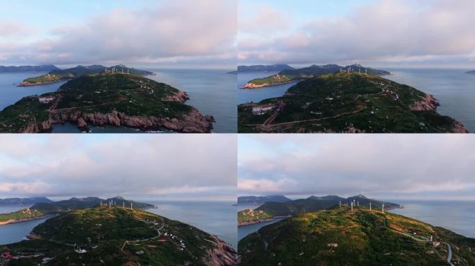 4K航拍海岛 自然风光温州南麂岛