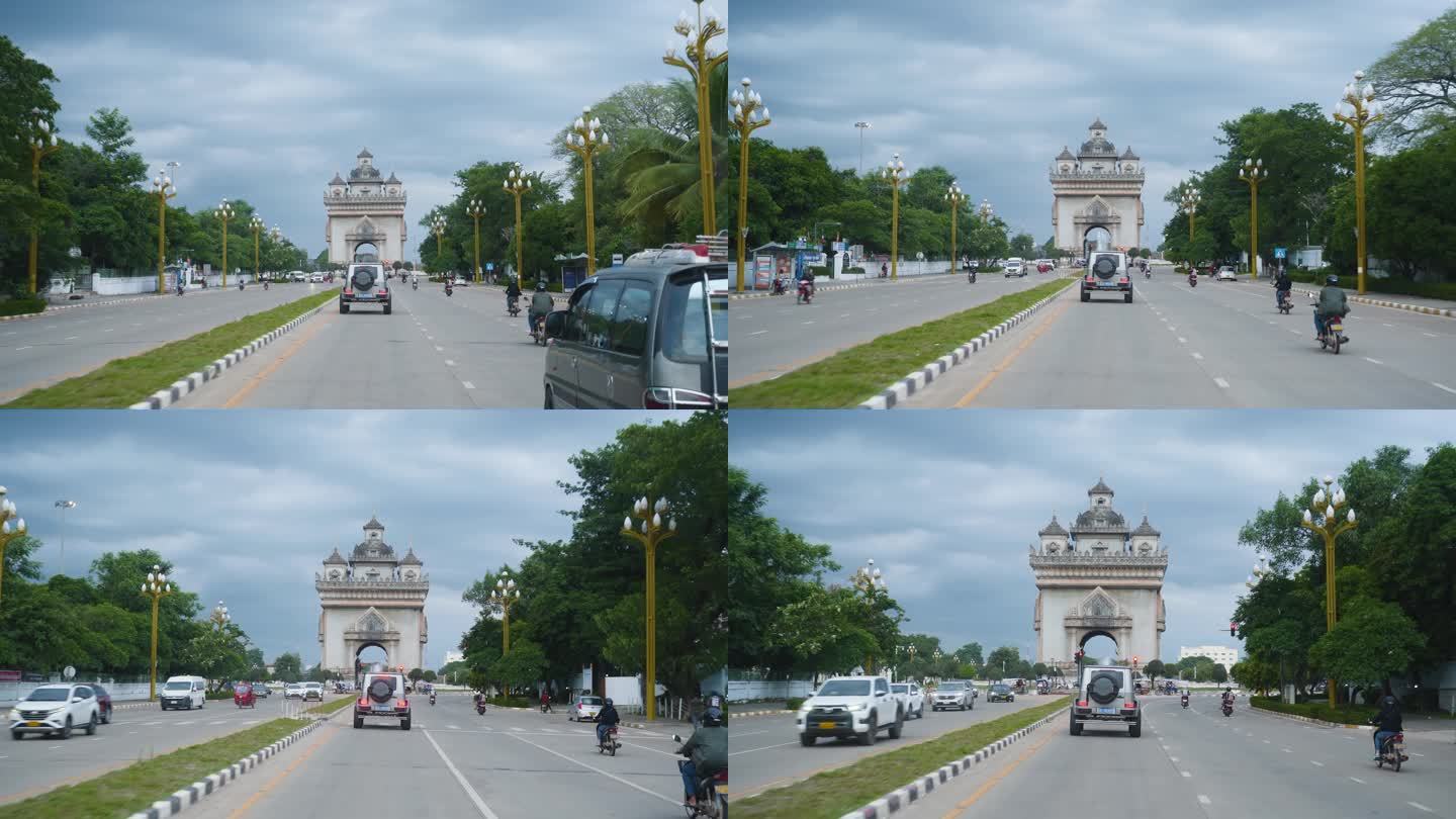 老挝凯旋门
