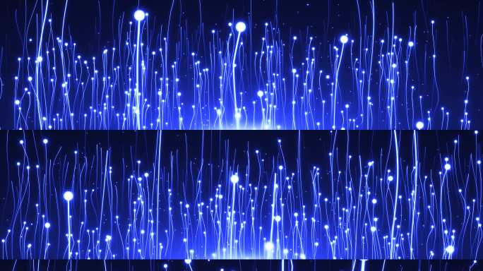 梦幻粒子线条上升背景8k