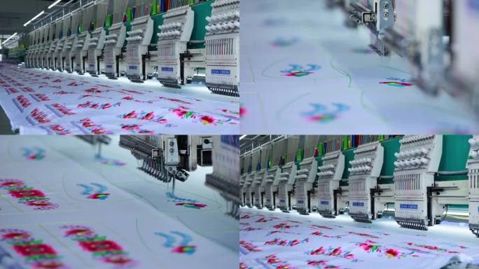 自动化彝绣 刺绣生产线