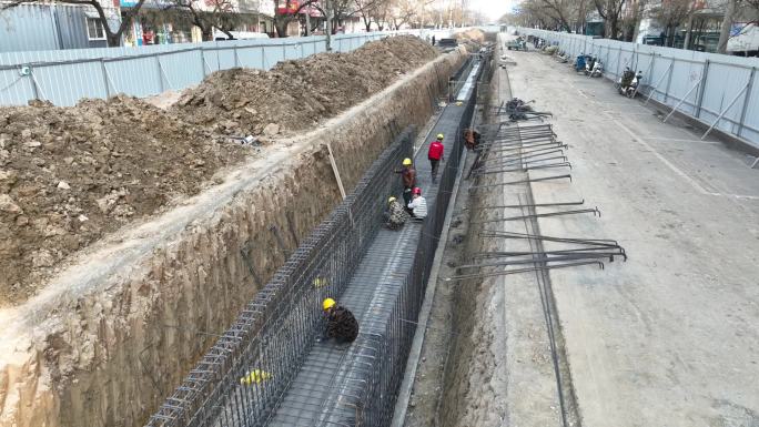 雨污管网管道施工雨污分离道路管线施工工程