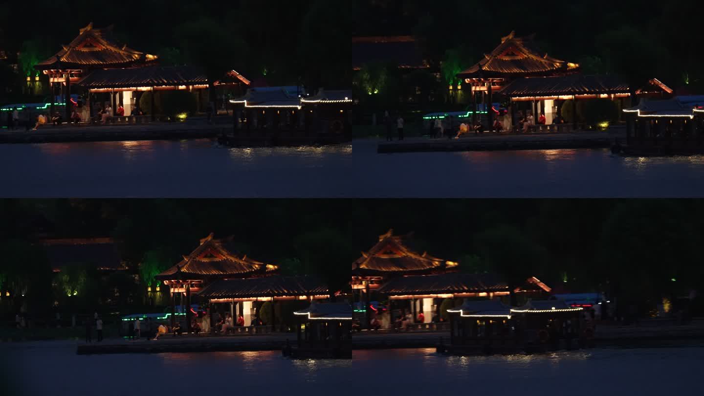 大明湖夜景