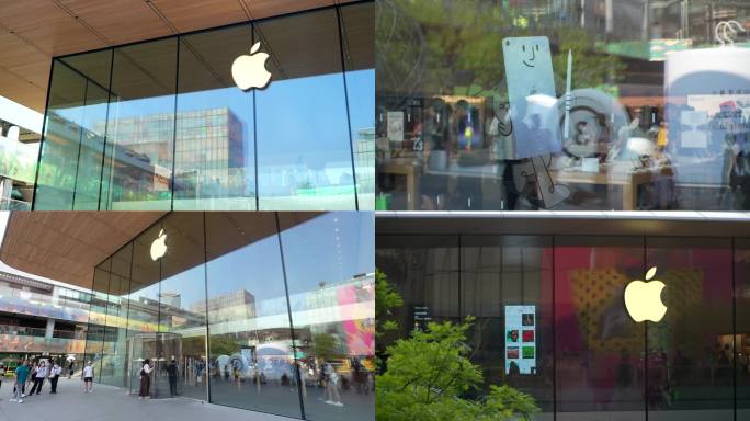 19个角度的苹果公司Apple直营店4k