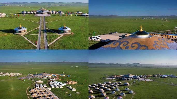 蒙古汗城 感受淳朴的民俗风情 4K