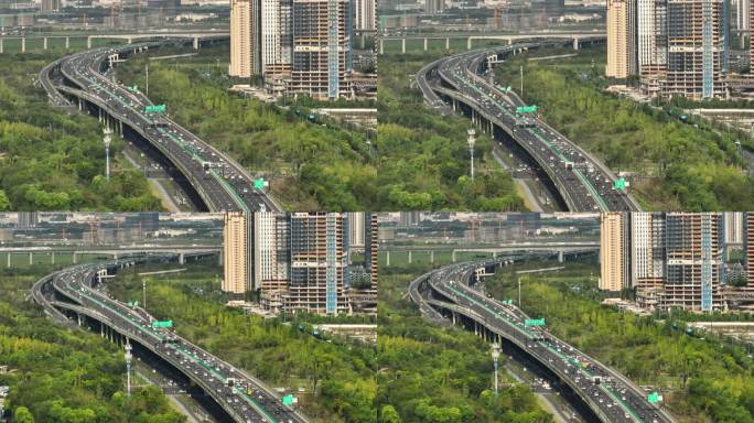 杭州道路4K车流