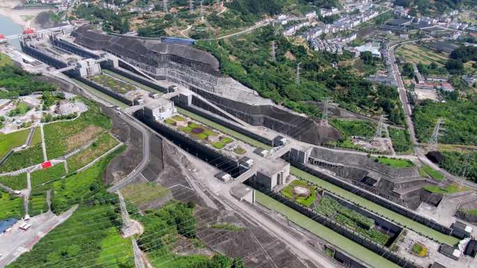 4K长三峡船闸 三峡大坝