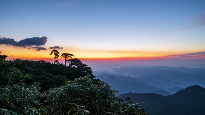 上饶三清山日出