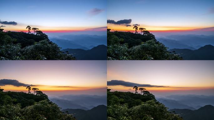 上饶三清山日出