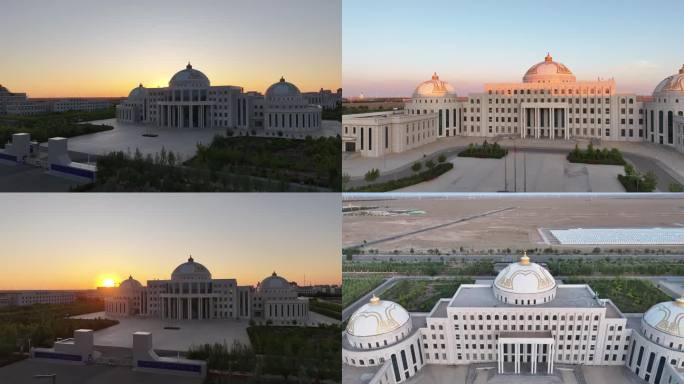 内蒙古师范大学二连浩特国际学校蒙古建筑