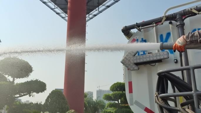 城市广场绿化淋雨 人工喷淋 绿化淋水