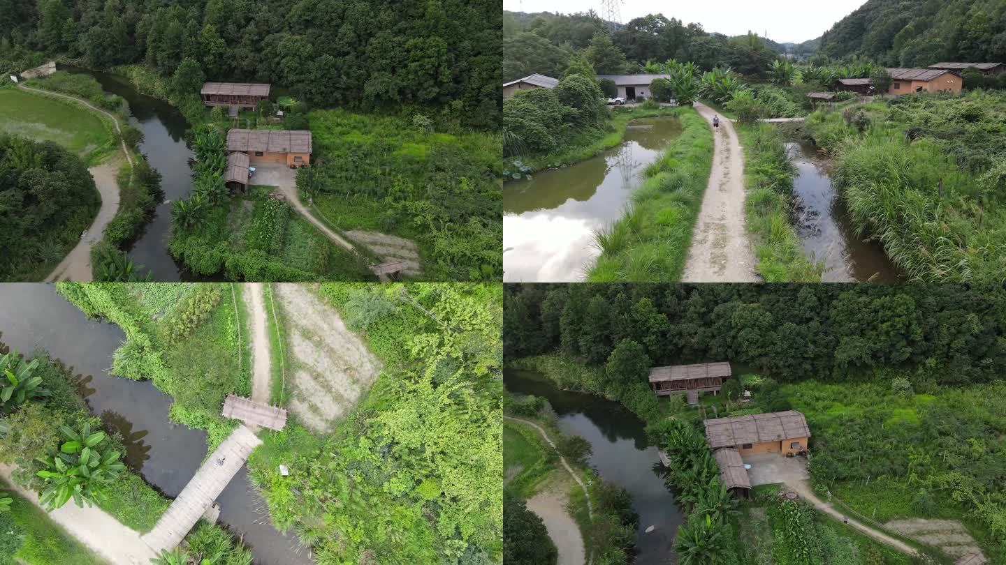 隐居山林享受大自然的风景