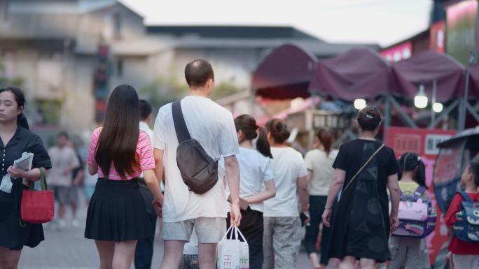 【4K】城市街道人流升格