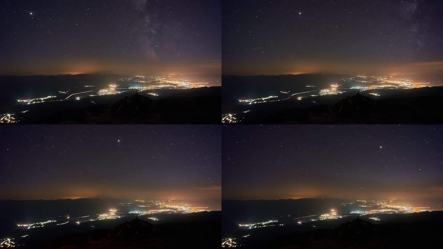 银河城，夜空，FHD时光飞逝