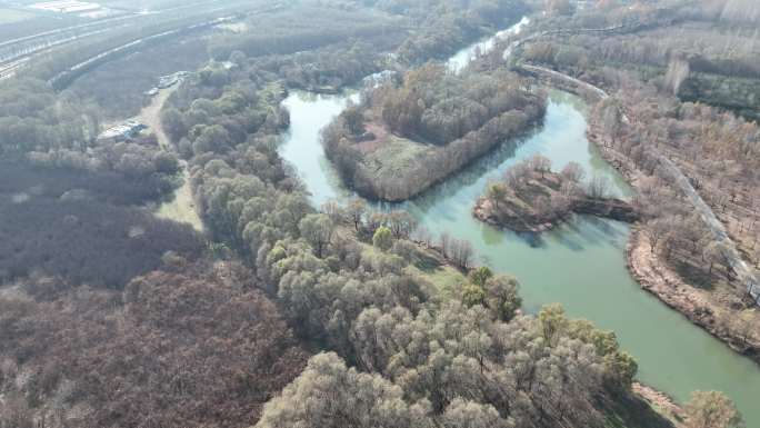 济南济西湿地玉清湖水库