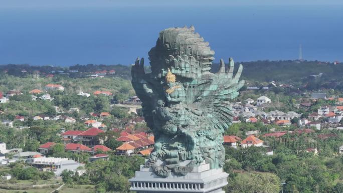 神鹰广场航拍巴厘岛印度尼西亚东南亚印尼