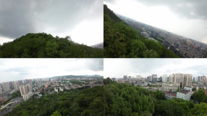 穿越机 杭州 天目山路 古翠路 道路3