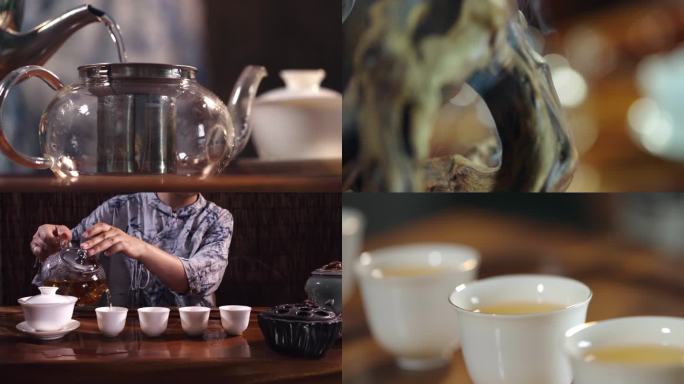茶艺文化传承视频素材4k