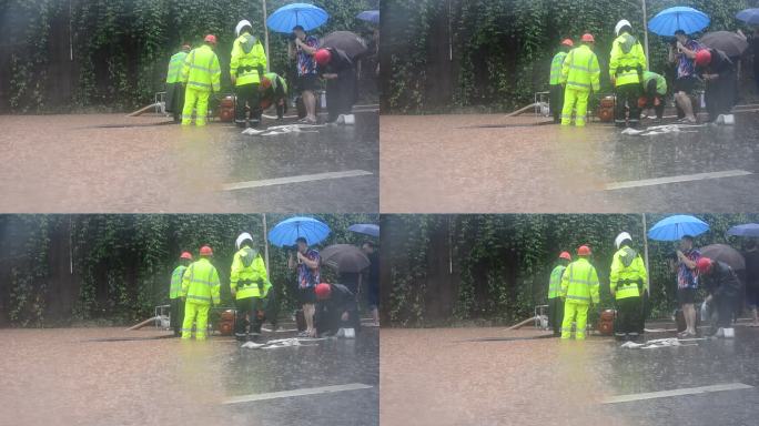 重庆局部大暴雨,主城北碚区多地内涝