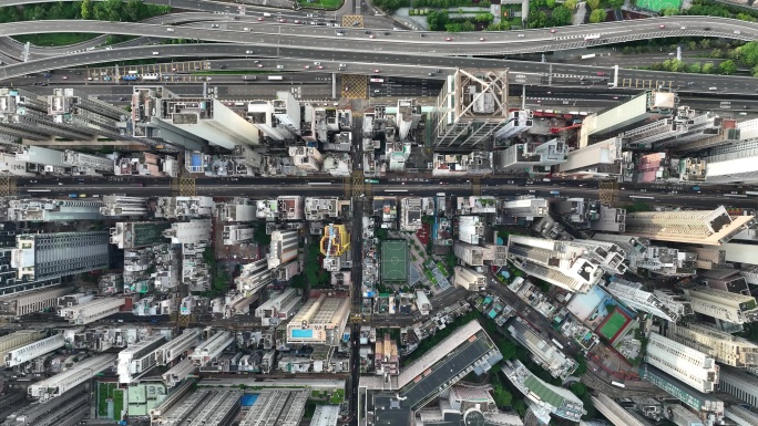 4K原创航拍香港日景夜景