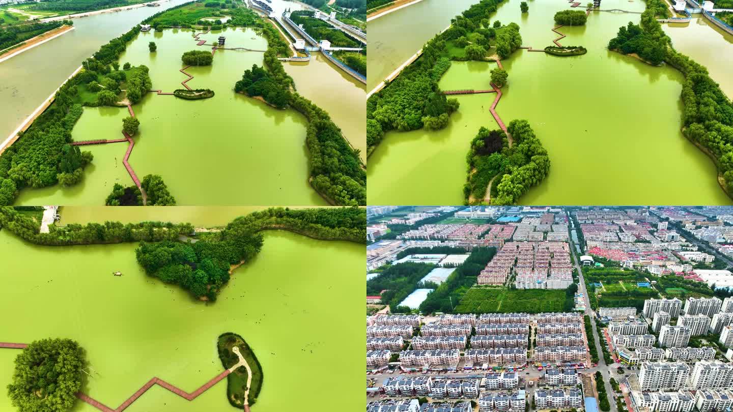 台儿庄湿地运河