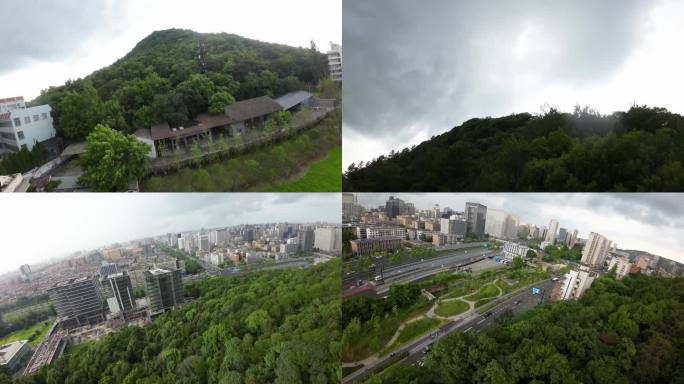 穿越机 杭州 天目山路 古翠路 道路4