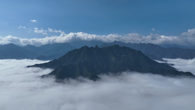 秦岭南五台超级云海